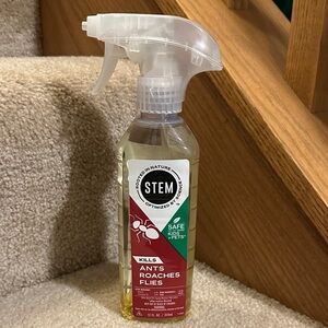 STEM Kills Indoor and Outdoor Ants Roaches and Flies Killer Spray, 12 fl oz new